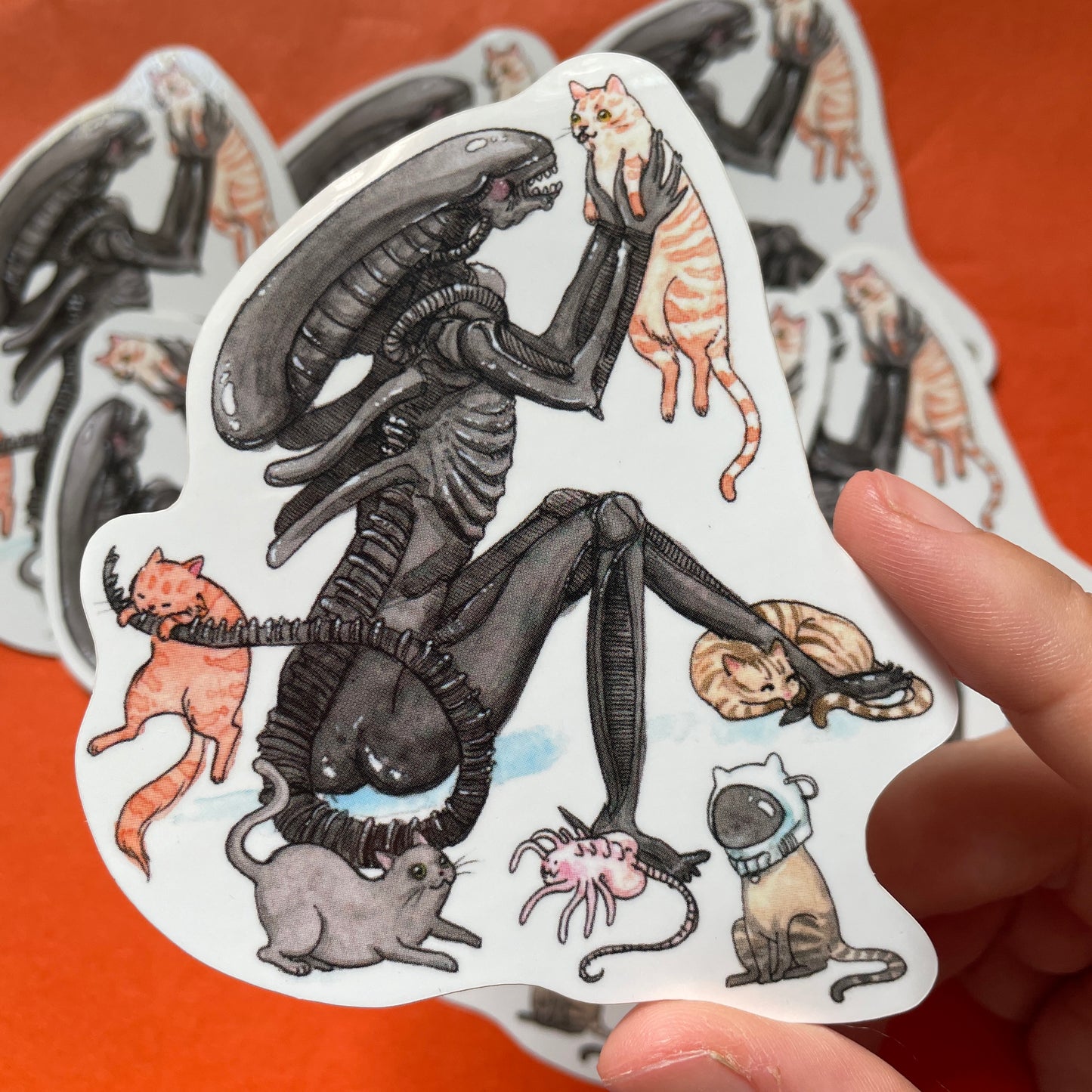 Extrapurrestrial 3" Vinyl Sticker