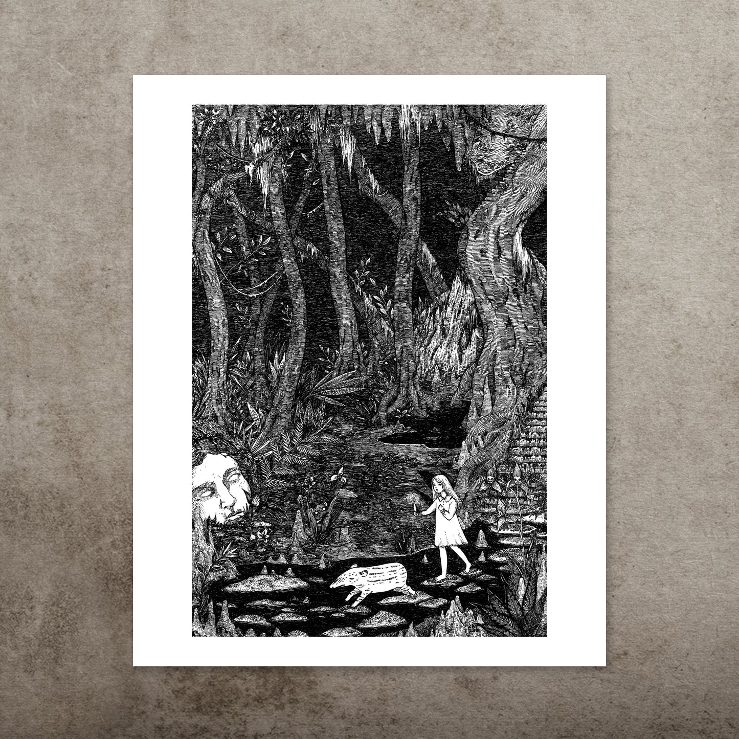 The Underground Forest - 8x10" Print
