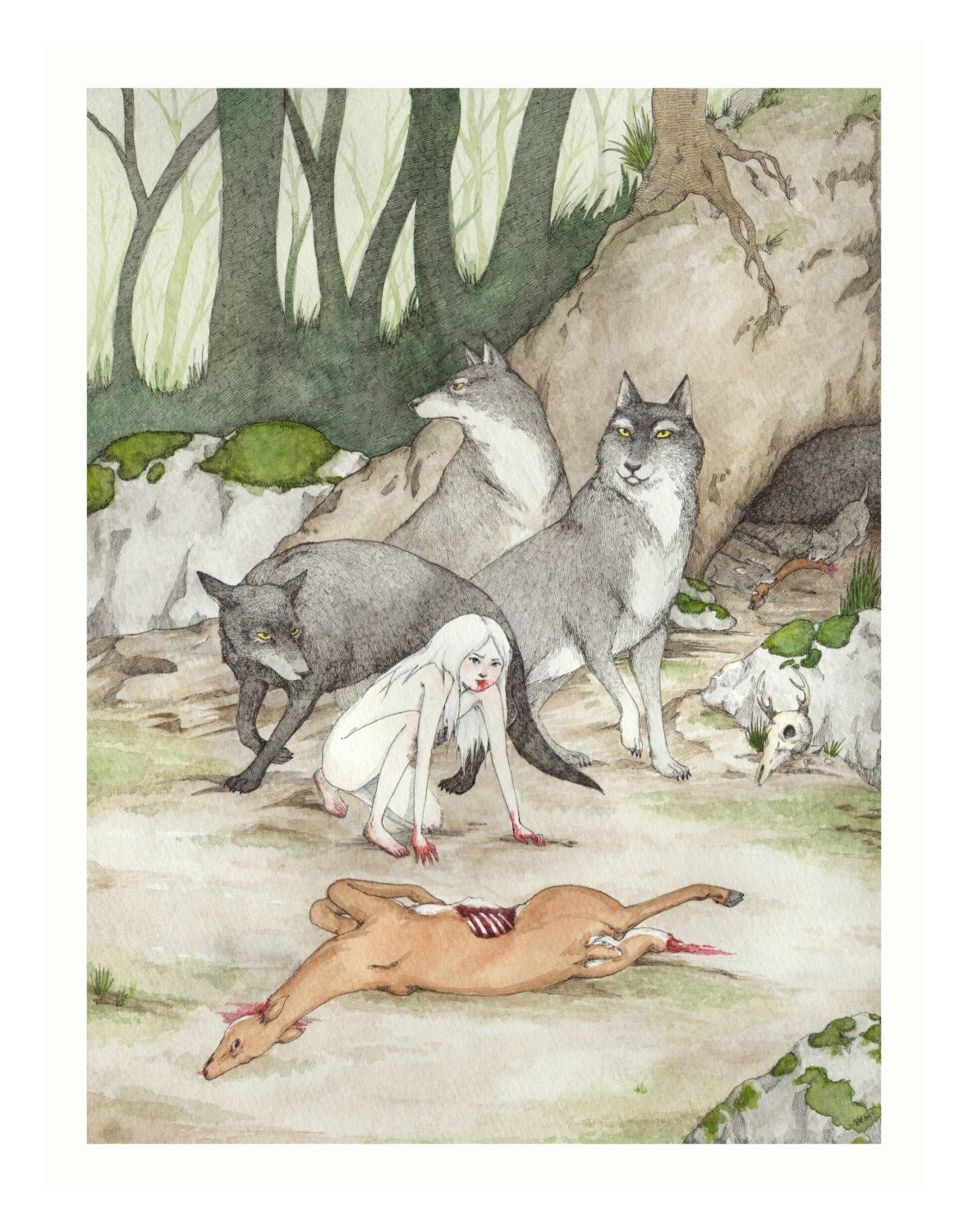 Daughter- 11x14" Print