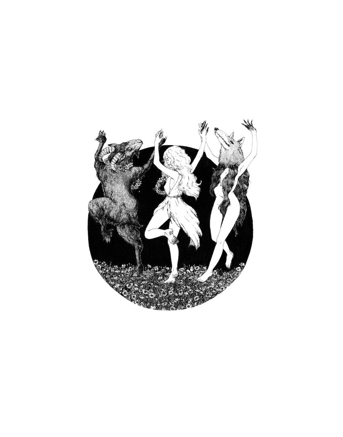 Midsummer Dance - 11x14" Print