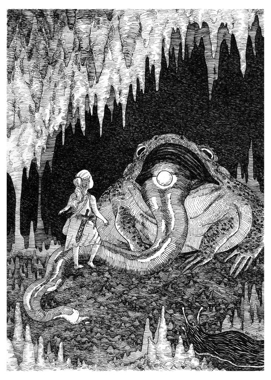 The Frog Pearl - 5x7" Print