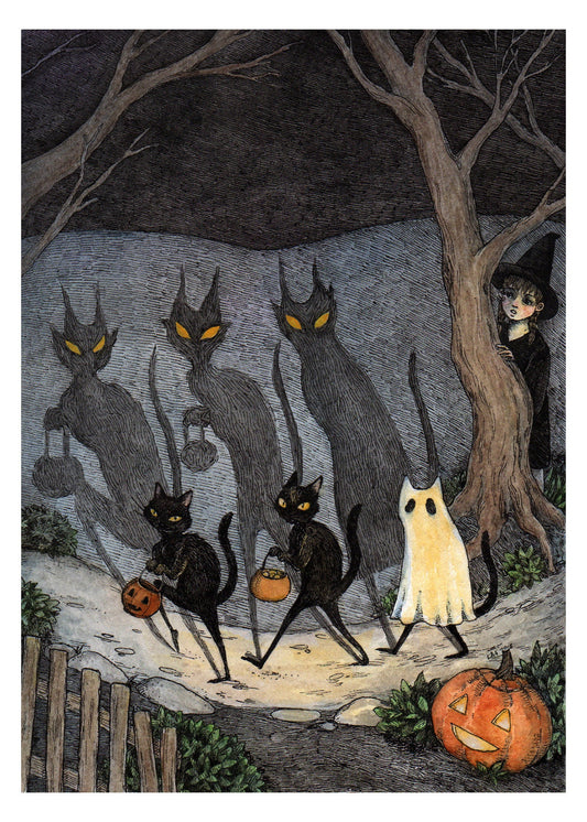 The Bad Luck Gang - 5x7" print