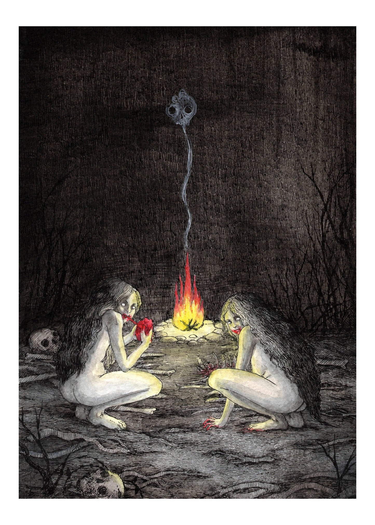 Feral - 5x7" Print