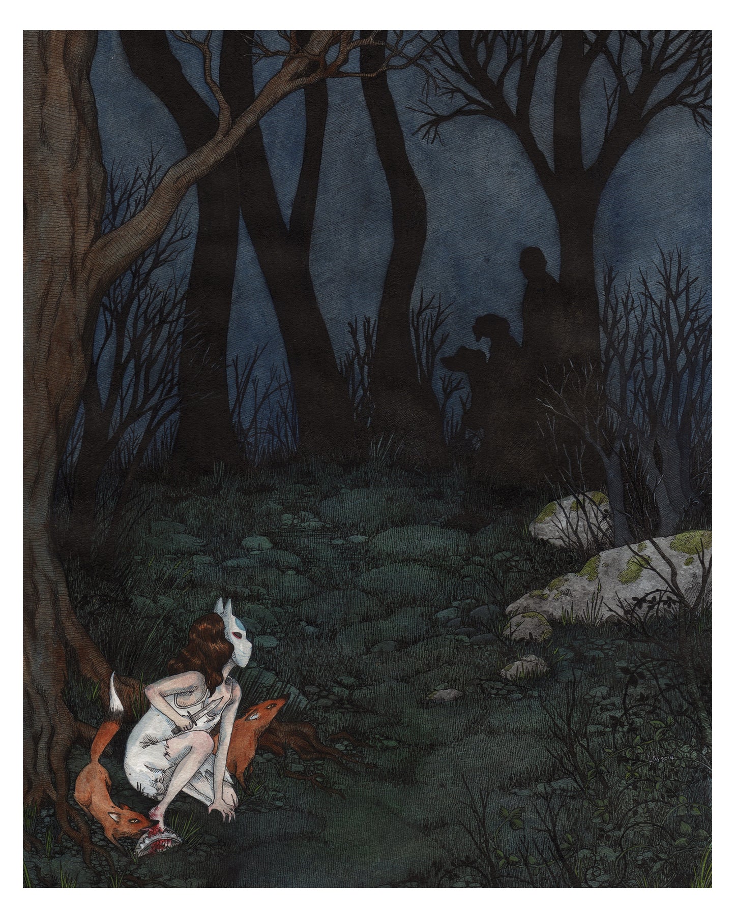 Not Your Prey - 8x10" Print