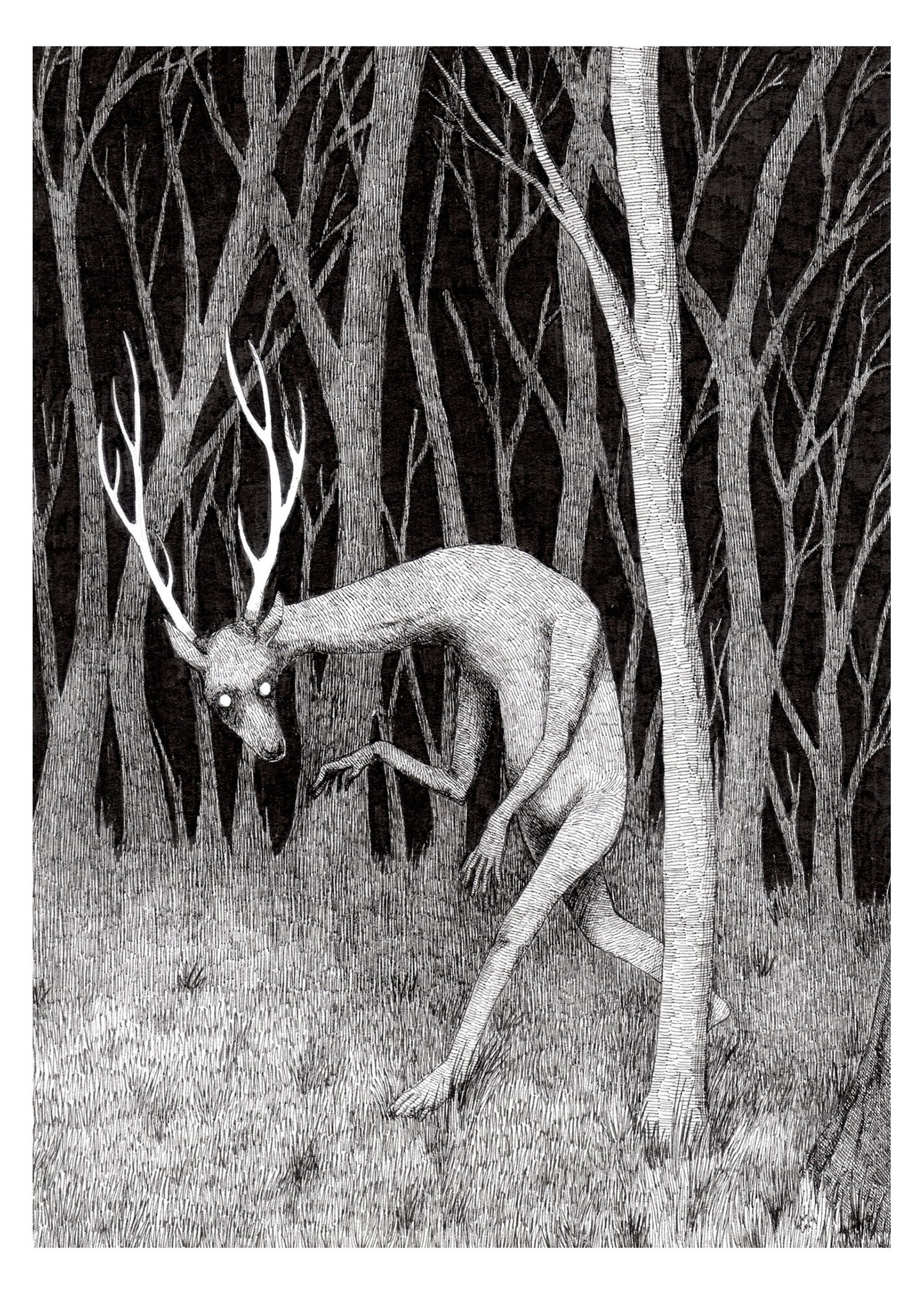 The Thing What Whispers- 5x7" Print
