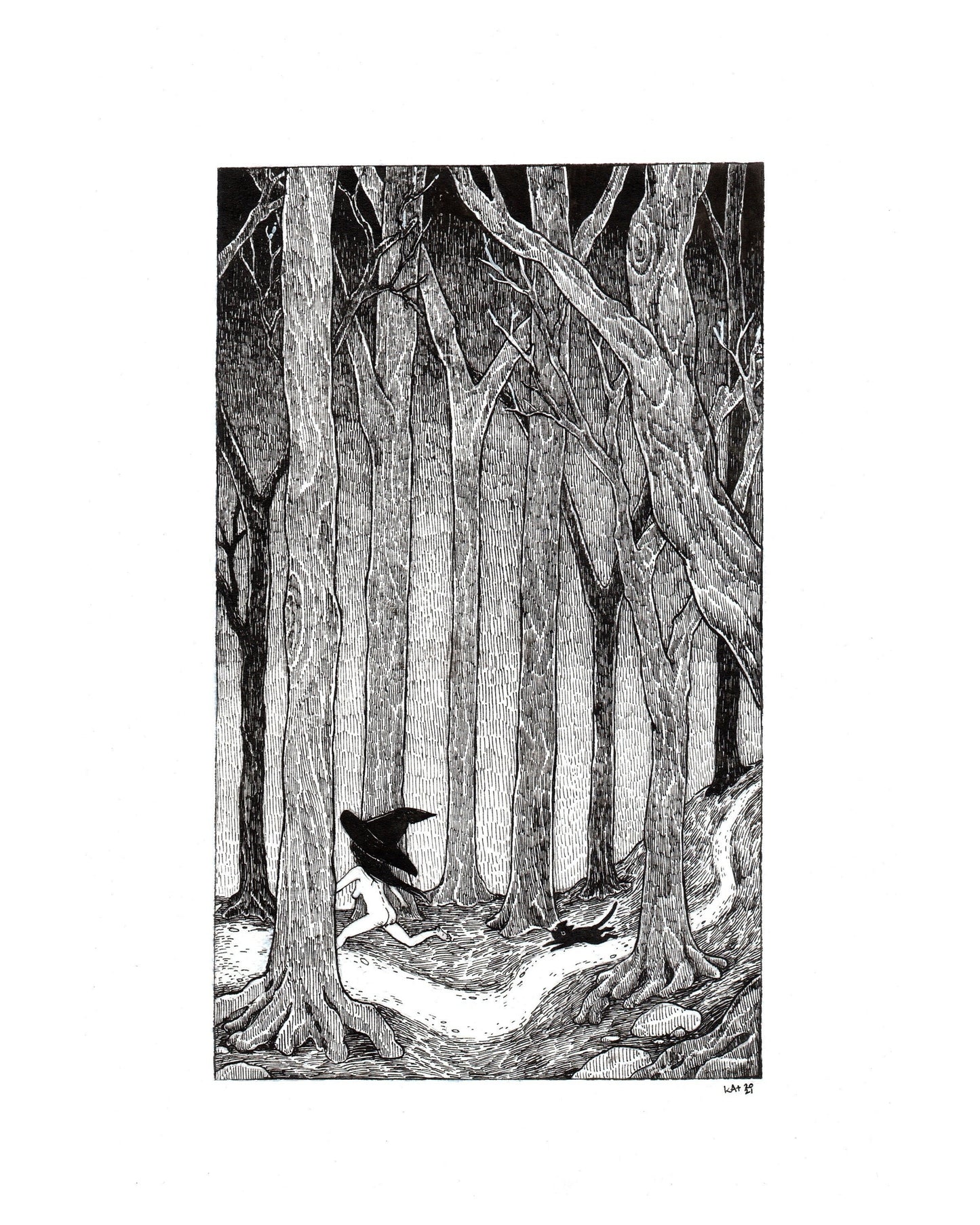 Running Late... - 8x10" print
