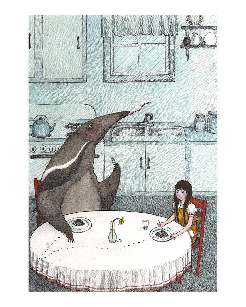 Mind Your Manners - 8x10" Print