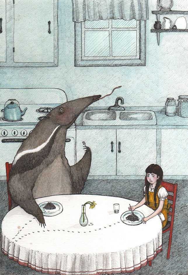 Mind Your Manners - 8x10" Print