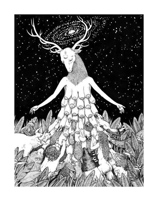Milk from a New Mother - 11x14" Print