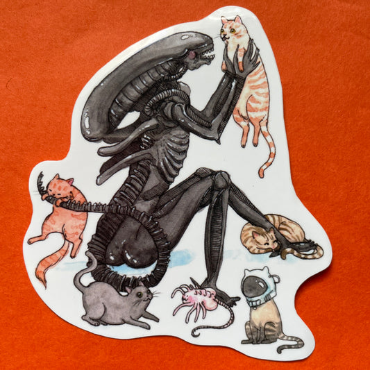 Extrapurrestrial 3" Vinyl Sticker