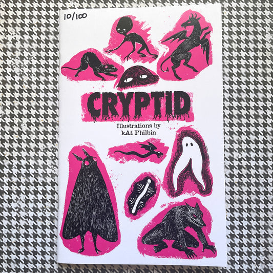 Cryptid Zine - Limited edition signed and numbered with centerfold poster