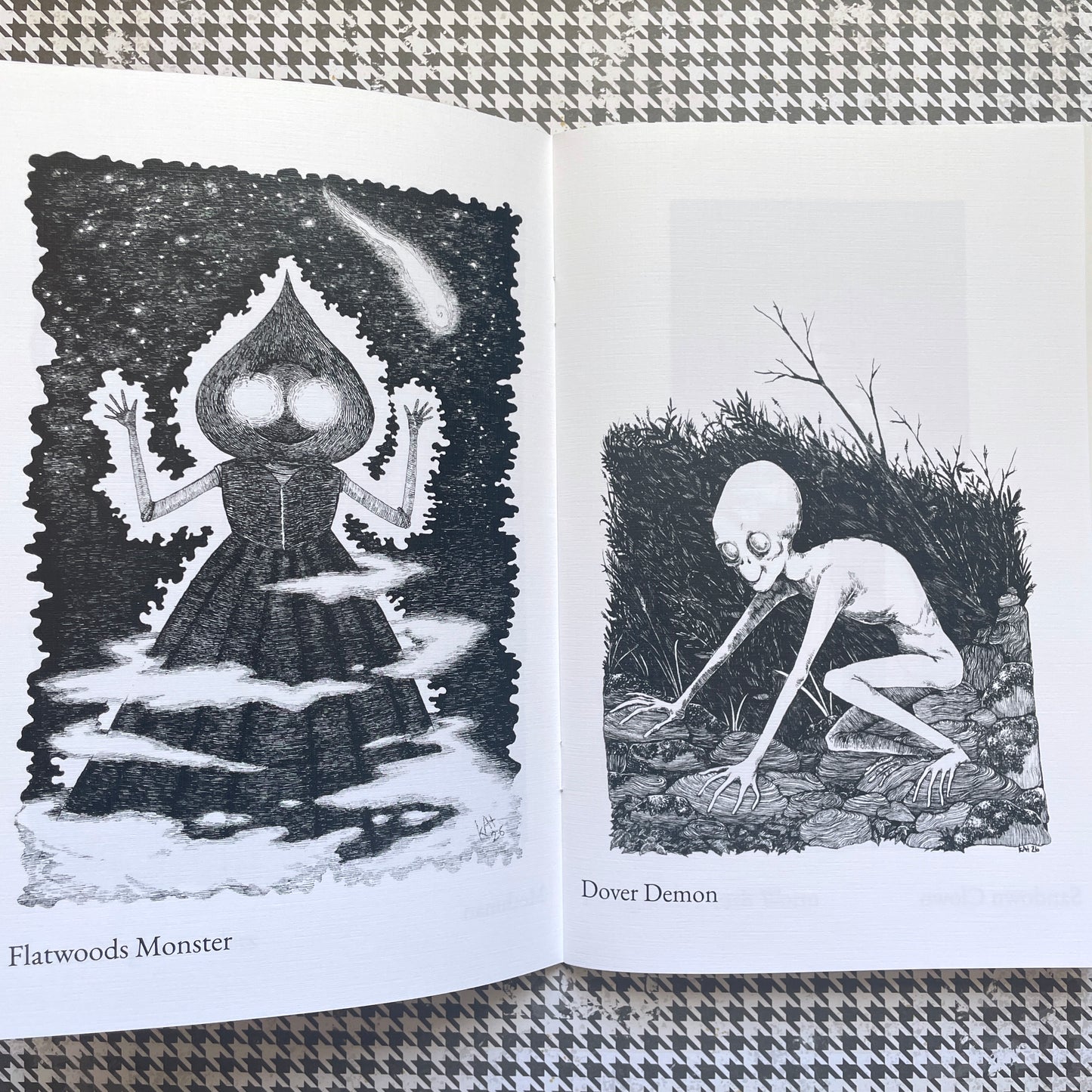 Cryptid Zine - Limited edition signed and numbered with centerfold poster