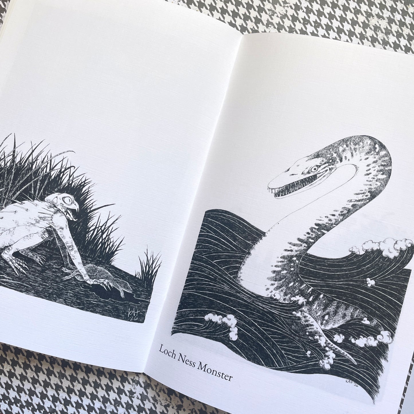 Cryptid Zine - Limited edition signed and numbered with centerfold poster