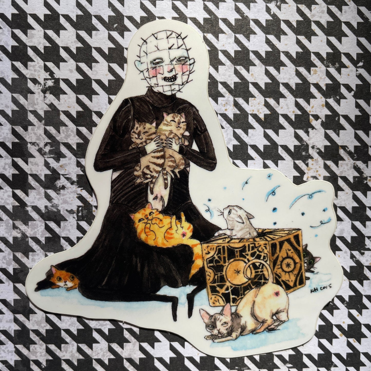 Furraiser 3" Horror Cats Vinyl Sticker