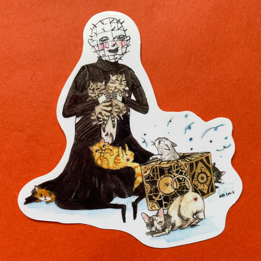 Furraiser 3" Horror Cats Vinyl Sticker