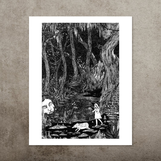 The Underground Forest - 8x10" Print