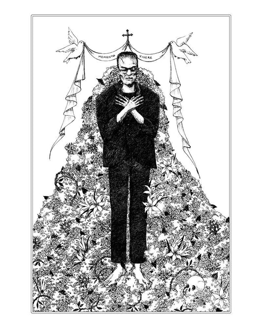 Memento Vivere - Frankenstein's Monster - 8x10" Print